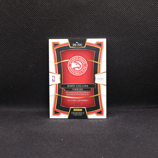 2017-18 John Collins Select Draft Selections Purple Prizm Rookie Patch /99