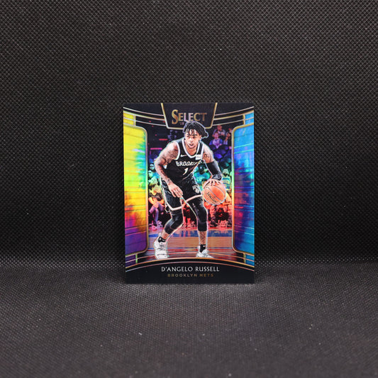 2018-19 D'Angelo Russell Select #74 Tie Dye Prizm /25