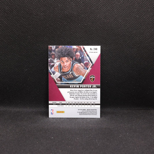 2019-20 Kevin Porter Jr. Mosaic - Pink Camo Mosaic Prizm Rookie #248