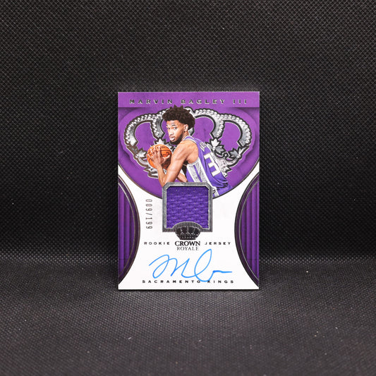 2018-19 Marvin Bagley III Court Kings Rookie Jersey Autograph /199