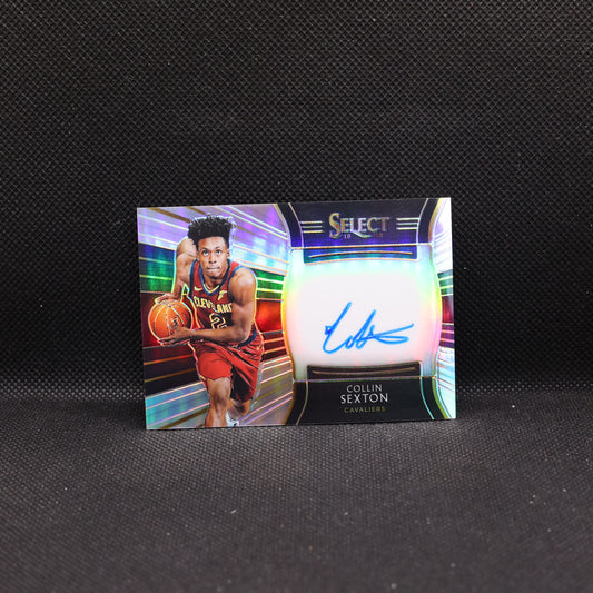 2018-19 Collin Sexton Select Rookie Signatures Silver Prizm /199