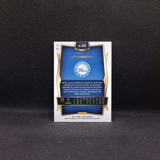 2016-17 Ben Simmons Select #60 Rookie Card