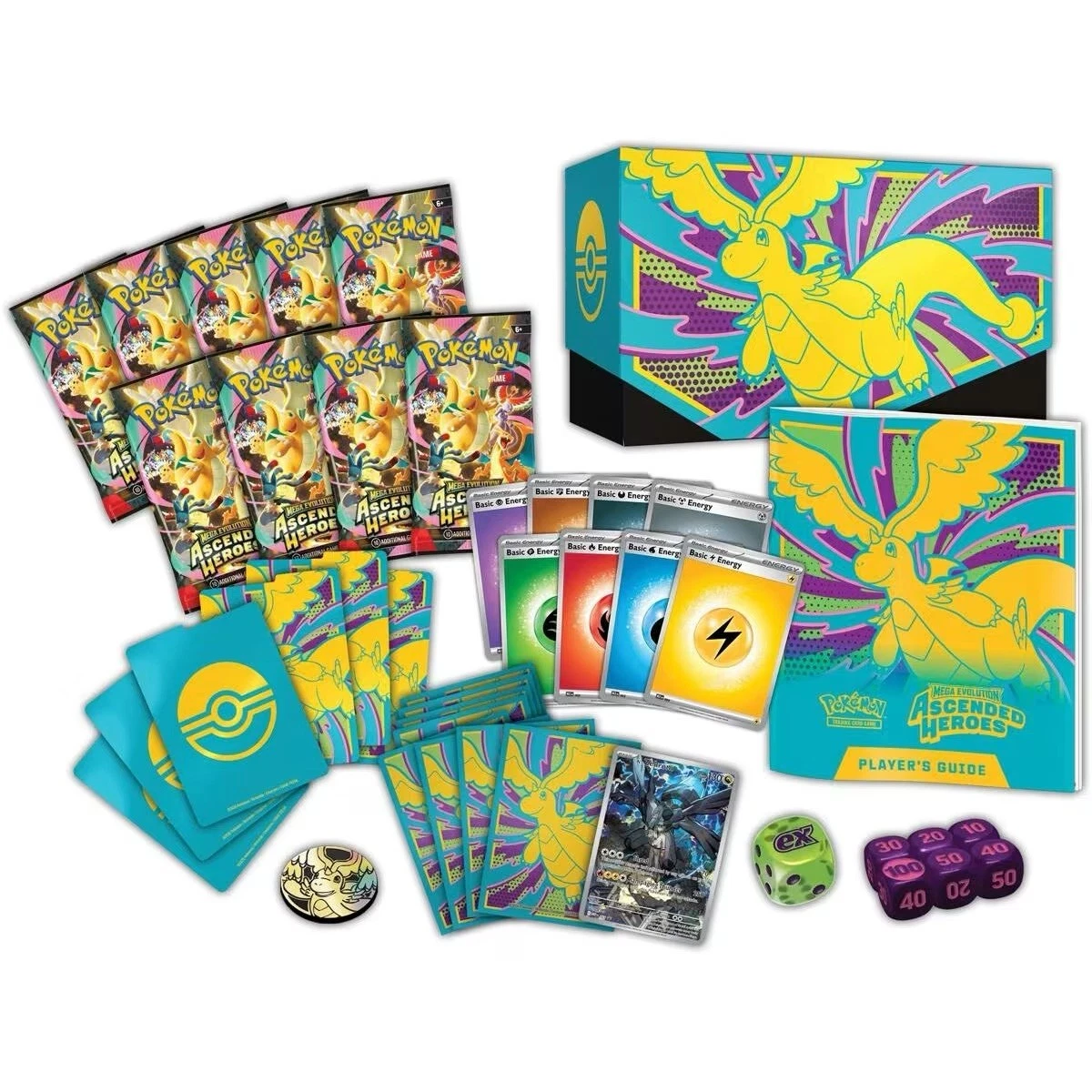 Pokemon TCG: Mega Evolution Ascended Heroes Elite Trainer Box ETB