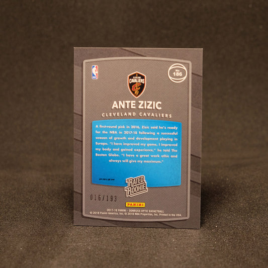 Ante Zizic 2017-18 Donruss Optic Rated Rookie Orange /193