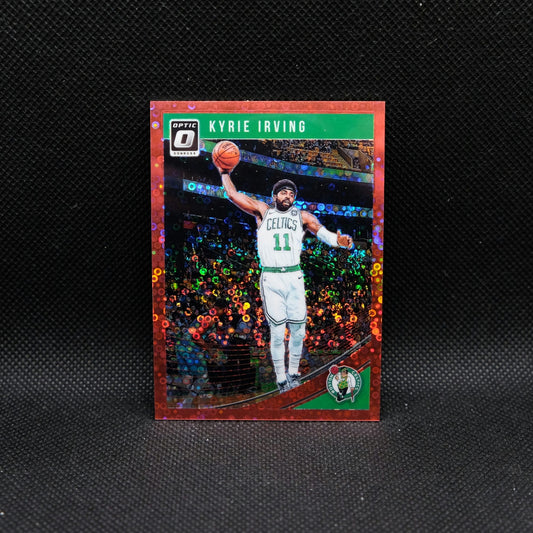 2018-19 Panini Donruss Optic Kyrie Irving #56 Fast Break Red Prizm /85