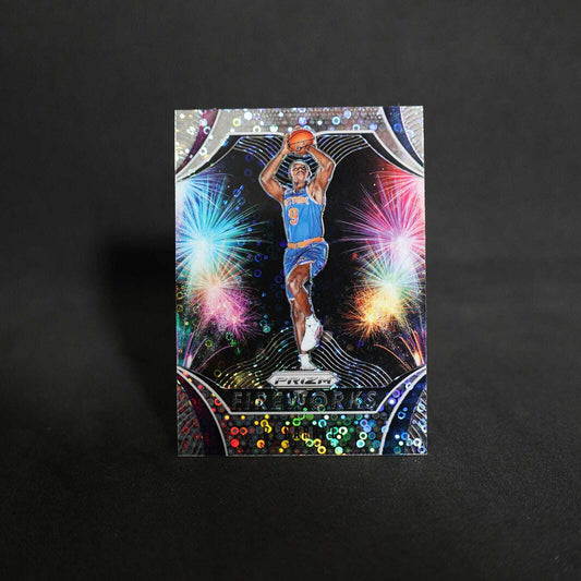2019-20 Panini Prizm RJ Barrett Fireworks Fast Break Prizm Rookie Card