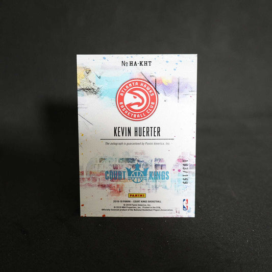 2018-19 Kevin Huerter Court Kings Heir Apparent HA-KHT Rookie Auto /199