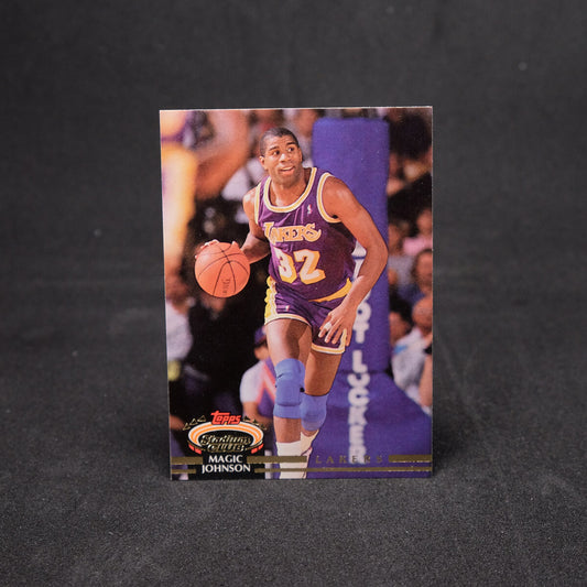 Magic Johnson 1992-93 Topps Stadium Club #32