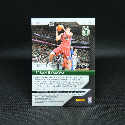 2018-19 Ersan Ilyasova Prizm Fast Break Blue Prizm /175