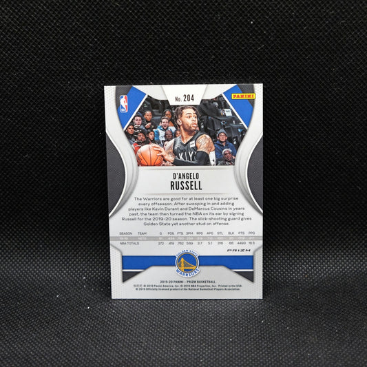 2019-20 D'Angelo Russell Prizm #204 Orange Prizm /49