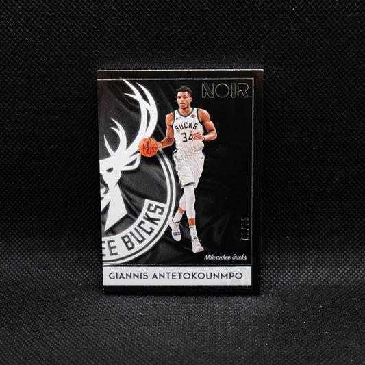 2018-19 Noir Giannis Antetokounmpo #47 Association Edition /85