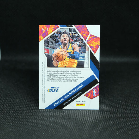 2019-20 Donovan Mitchell Mosaic Will to Win Silver Prizm