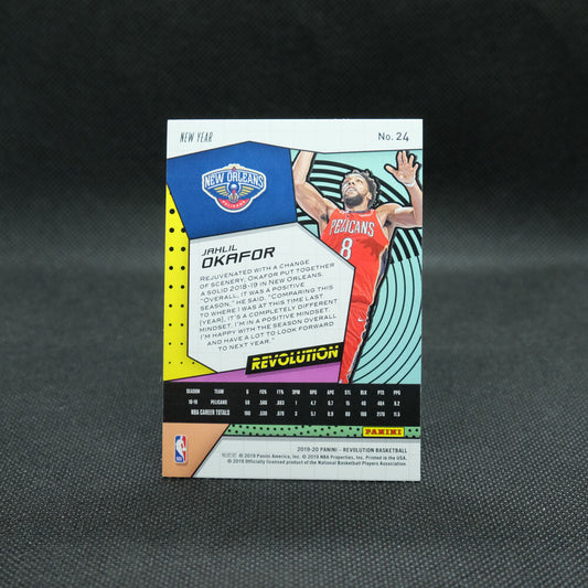 2019-20 Jahlil Okafor Revolution Chinese New Year #24 Cracked Ice