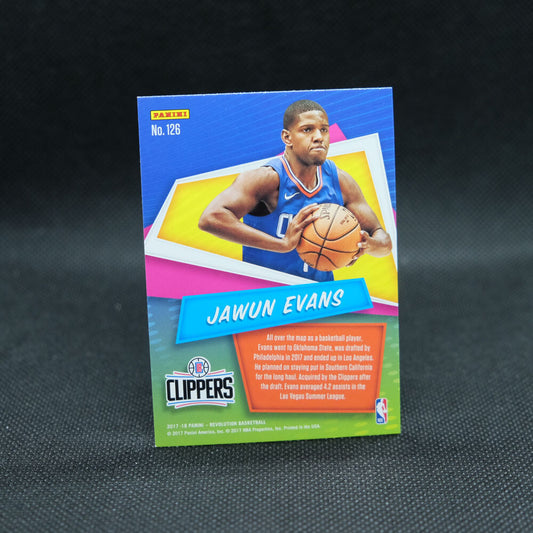 2017-18 Jawun Evans Revolution Cracked Ice Rookie Card