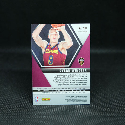 2019-20 Mosaic Dylan Windler Rookie Card - Green Prizm