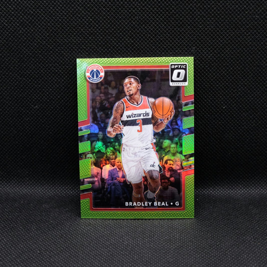 2017-18 Bradley Beal Panini Donruss Optic Green Prizm #193 /175