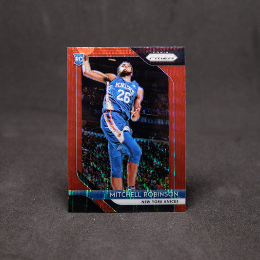 2018-19 Mitchell Robinson Prizm - #227 Ruby Wave Prizm Rookie Card
