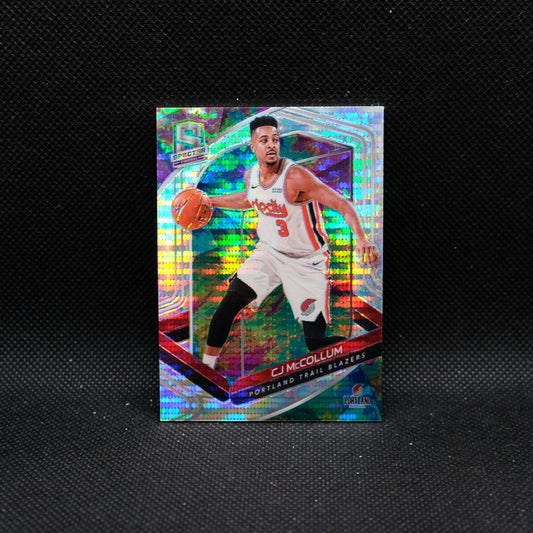 2019-20 Spectra CJ McCollum #20 Celestial Prizm /99