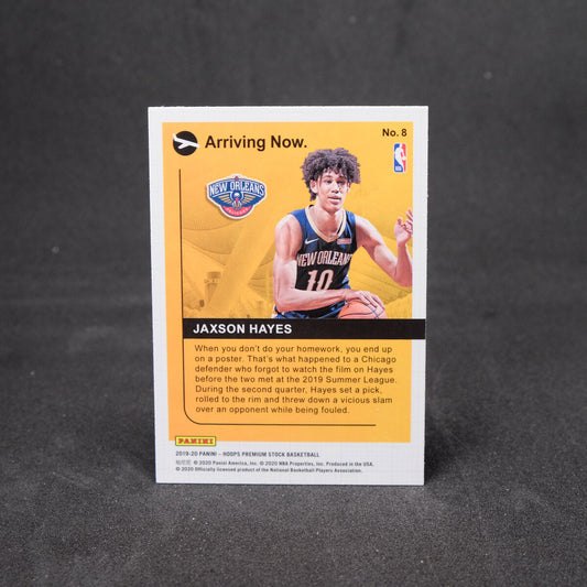 Jaxson Hayes 2019-20 Hoops Premium Arriving Now Rookie