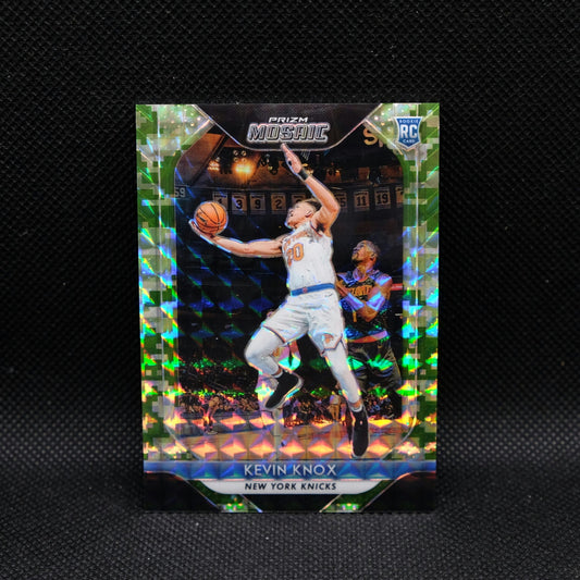 2018-19 Kevin Knox Prizm Mosaic #55 Camo Prizm Rookie Card 25/25