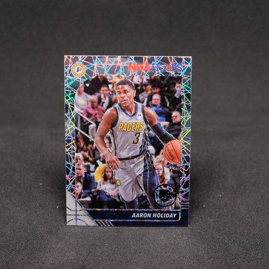 Aaron Holiday 2019-20 NBA Hoops Premium Stock Laser Prizm