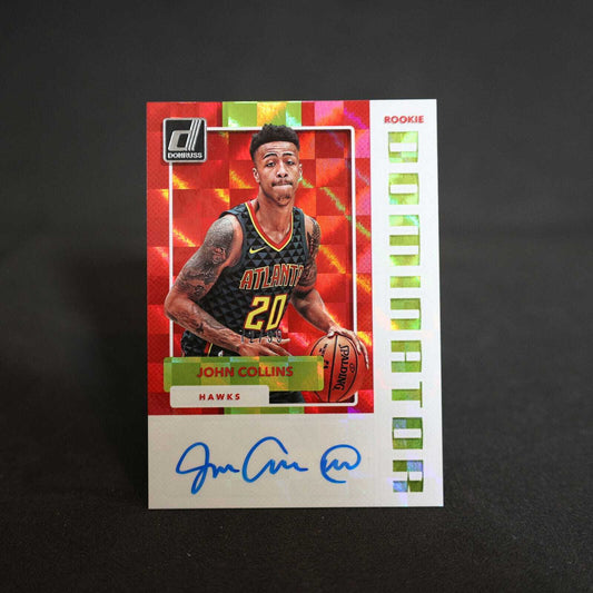 2017-18 John Collins Donruss Rookie Dominator Autograph RC