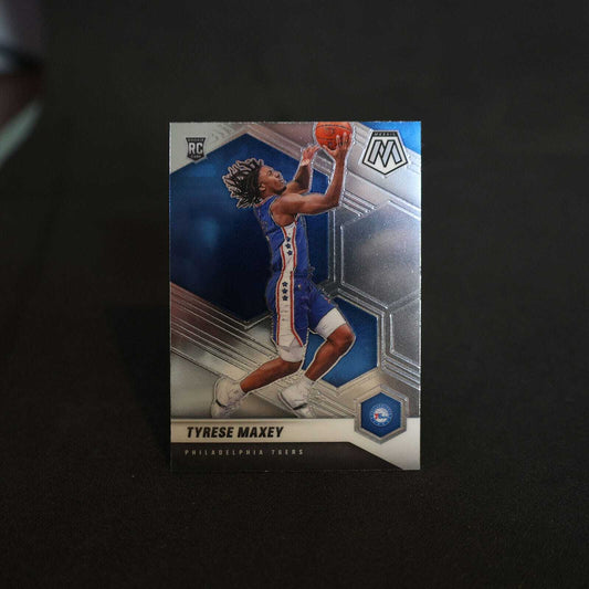 2020-21 Tyrese Maxey Mosaic #203 Rookie Card