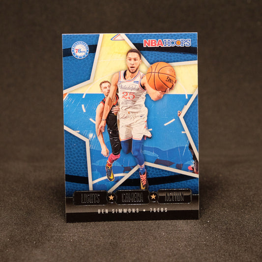 Ben Simmons 2020-21 Hoops Lights Camera Action