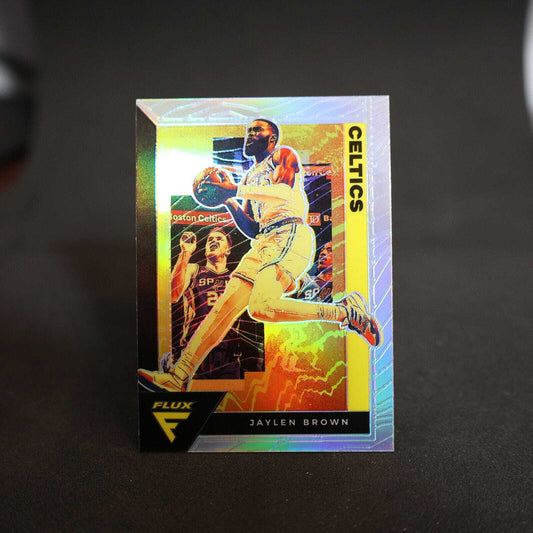 2020-21 Jaylen Brown Panini Flux Silver Prizm