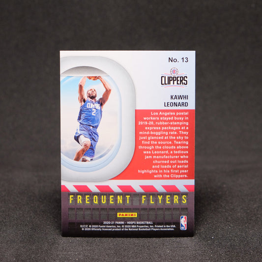 Kawhi Leonard 2020-21 Hoops Frequent Flyers