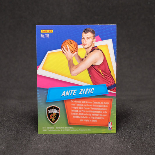 Ante Zizic 2017-18 Revolution Cracked Ice Rookie Card