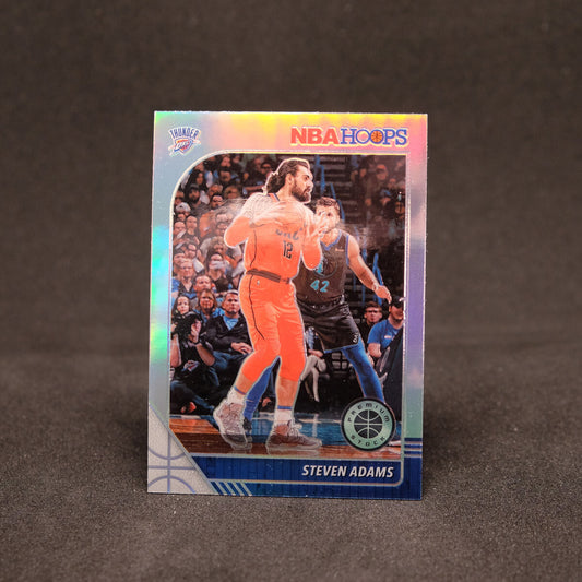 Steven Adams 2019-20 NBA Hoops Premium Silver Prizm