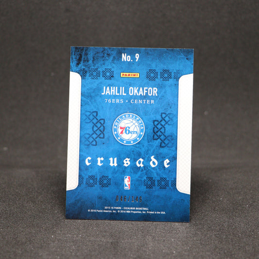 2015-16 Jahlil Okafor - Excalibur Crusade Red Rookie Card /149