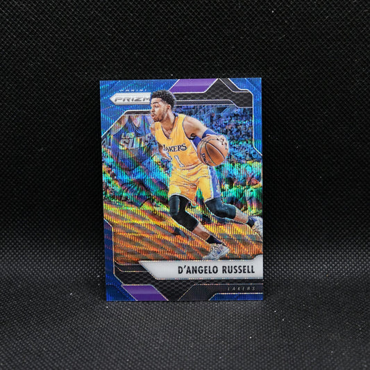 2016-17 D'Angelo Russell Prizm #132 Blue Wave Prizm /99