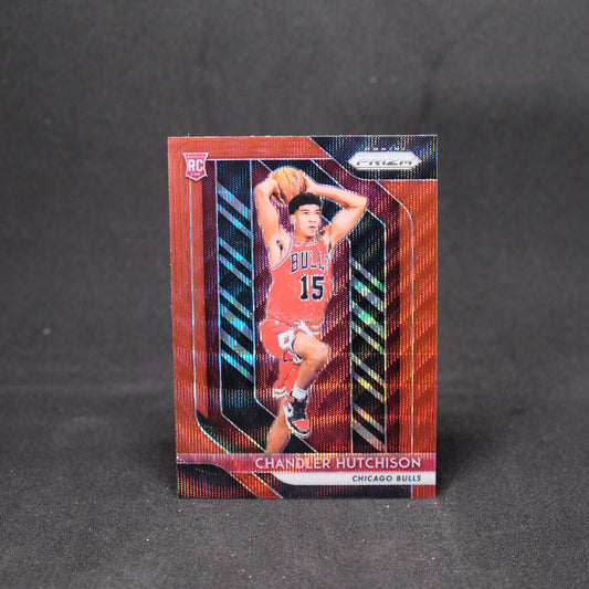 2018-19 Panini Prizm - Ruby Wave #70 Chandler Hutchison Rookie