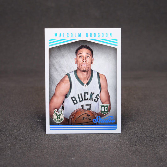 2016-17 Malcolm Brogdon - Studio Glossy Rookie Card