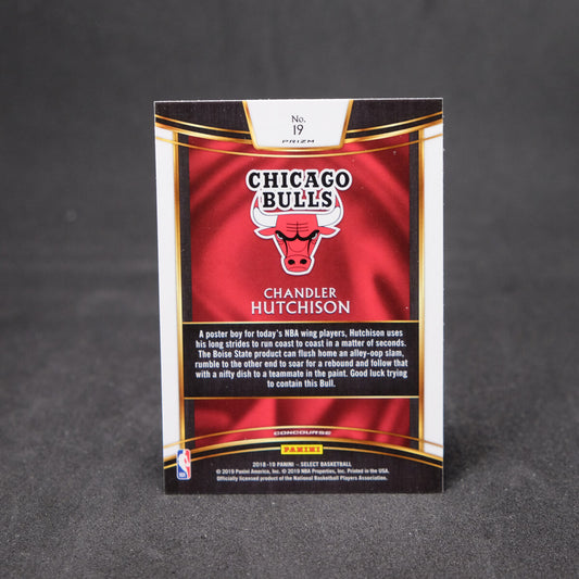 2018-19 Panini Select #19 Tri Color Chandler Hutchison Rookie