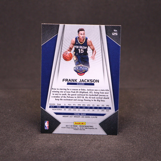 2017-18 Frank Jackson - Prizm #125 Rookie