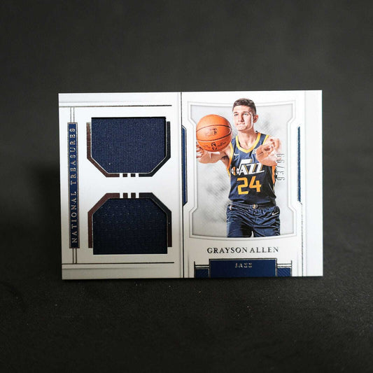 2018-19 Grayson Allen National Treasures Rookie Dual Materials /99 RD-GAL