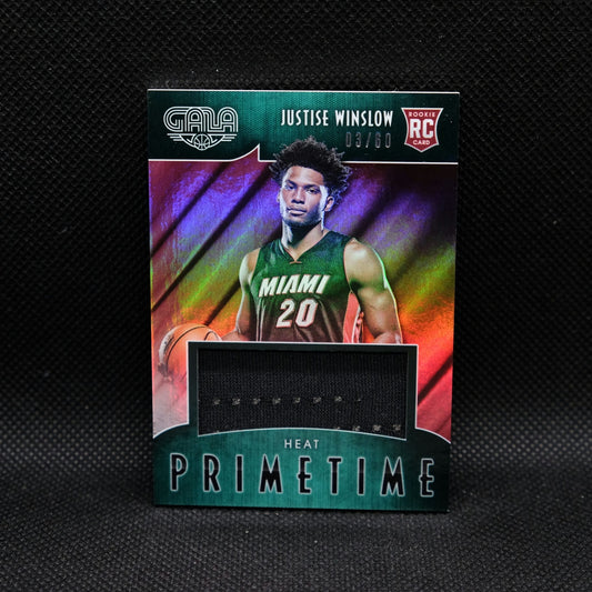 2015-16 Justise Winslow Gala Primetime Memorabilia Rookie Patch /60