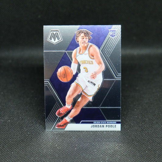 2019-20 Mosaic Jordan Poole Rookie Card