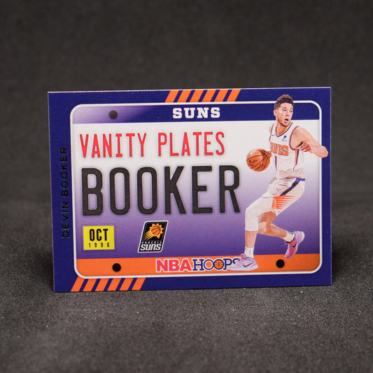 Devin Booker 2020-21 Hoops Vanity Plates