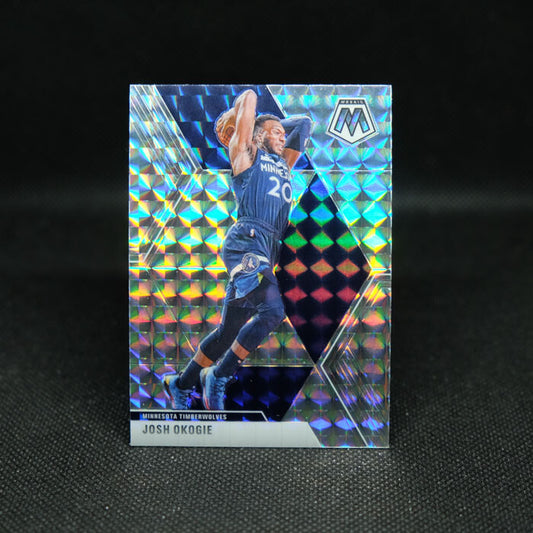 2019-20 Mosaic Josh Okogie Silver Mosaic Prizm