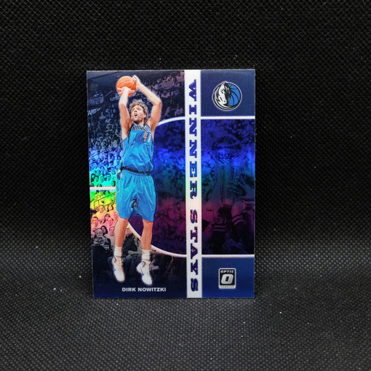 2019-20 Donruss Optic Dirk Nowitzki Winner Stays Purple Prizm