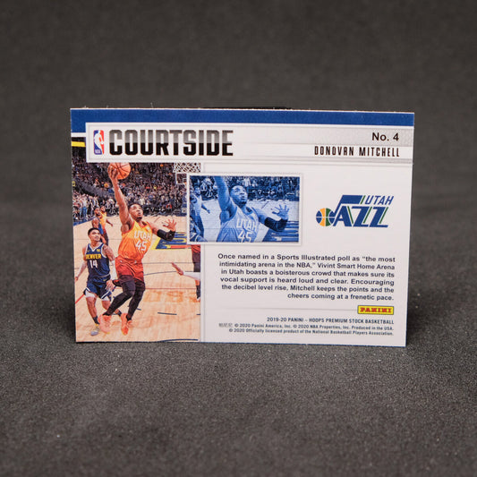 Donovan Mitchell 2019-20 NBA Hoops Premium Stock Courtside
