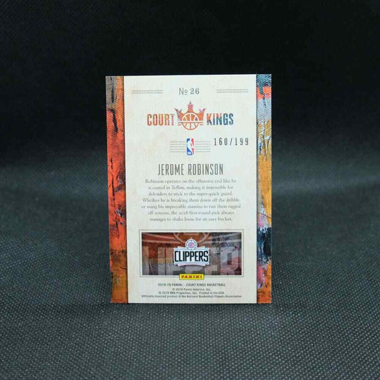 2018-19 Jerome Robinson Court Kings Portraits /199 Rookie Card
