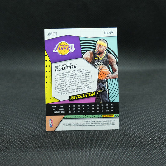 2019-20 DeMarcus Cousins Revolution Chinese New Year #69 Cracked Ice