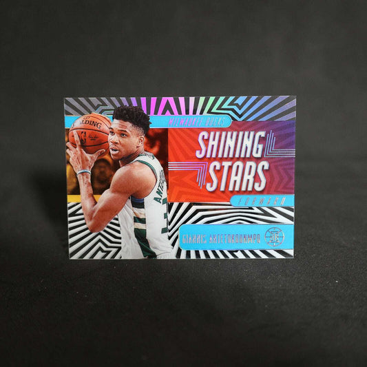 2019-20 Giannis Antetokounmpo Illusions Shining Stars Blue Acetate