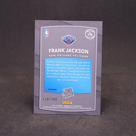 2017-18 Frank Jackson - Donruss Optic Rated Rookie Scope Prizm /249
