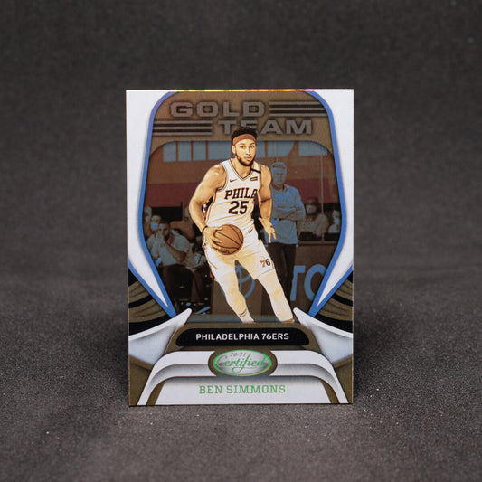 Ben Simmons 2020-21 Certified Gold Team